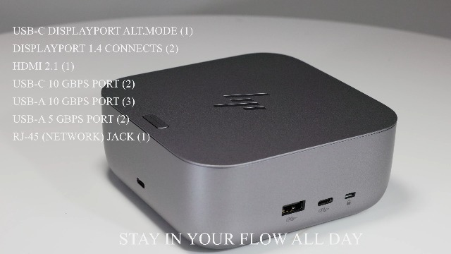 Amazon.com: HP 180W G6 Thunderbolt 4 Ultra Dock Port Replicator